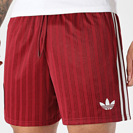 Adidas Originals - Short Jogging 3 Stripes Espagne Originals JZ2257 Bordeaux