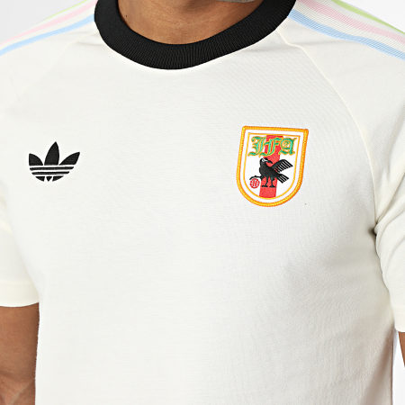 Adidas Originals - Tee Shirt 3 Stripes Japon Originals KA9336 Beige Clair