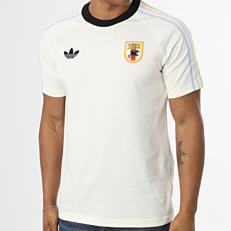Adidas Originals - Tee Shirt 3 Stripes Japon Originals KA9336 Beige Clair