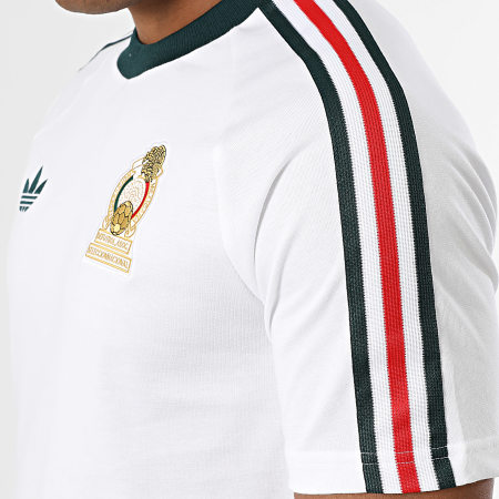 Adidas Originals - Tee Shirt 3 Stripes Mexique Originals JZ6483 Blanc