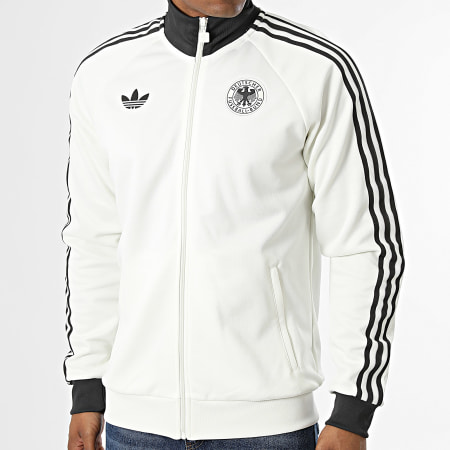 Adidas Originals - Veste Zippée 3 Stripes Allemagne Originals KG5096 Beige Clair