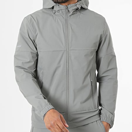 Classic Series - Ensemble Veste Capuche Zippée Et Pantalon Cargo 68A Gris