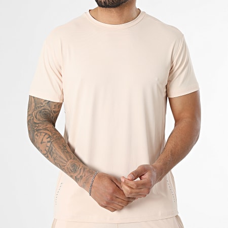 Classic Series - Ensemble Tee Shirt Et Short Jogging 519 Saumon Clair