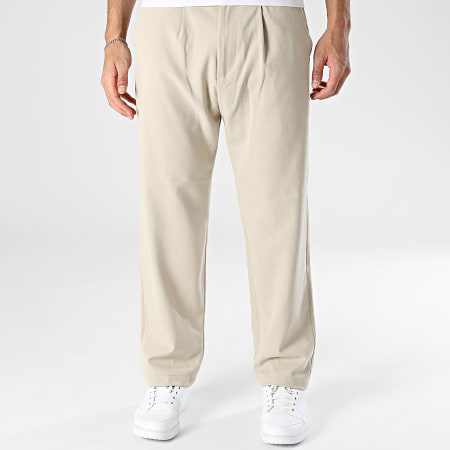 KZR - Pantalón A Plis 221 Beige