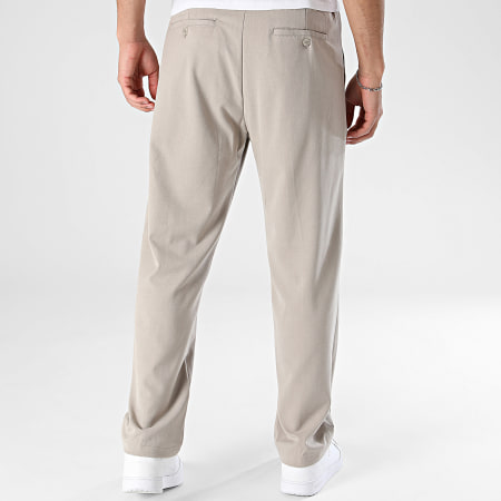 KZR - Pantalón A Plis 221 Beige Oscuro