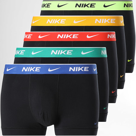 Nike - Lot De 5 Boxers Essential Cotton Stretch KE1295 Noir