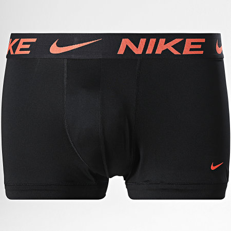 Nike - Lot De 3 Boxers Dri-FIT Essential Micro KE1156 Noir Orange Marron