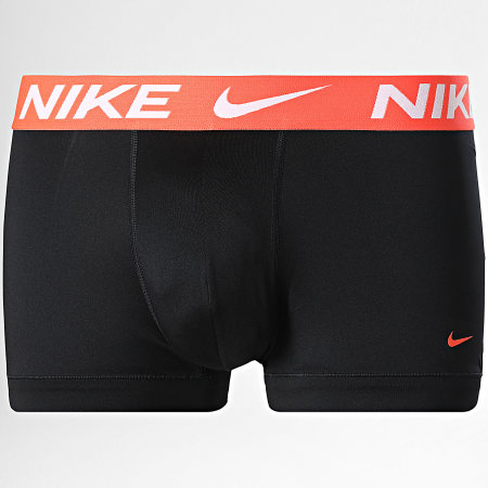 Nike - Lot De 3 Boxers Dri-FIT Essential Micro KE1156 Noir Orange Marron