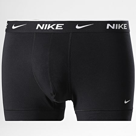 Nike - Lot De 5 Boxers Dri-Fit Essential Cotton Stretch KE1295 Noir Blanc Gris Vert Bleu Roi