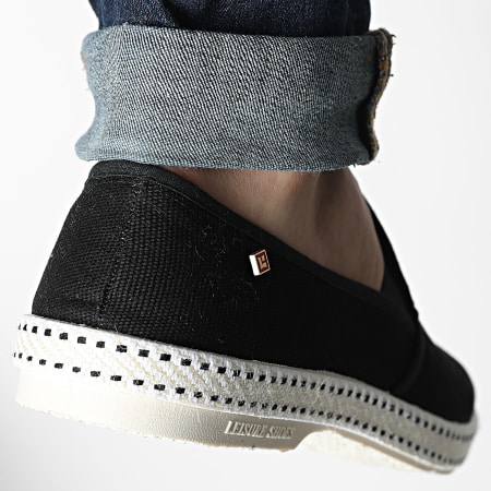 Rivieras - Alpargatas Classic Tela 1001 Negro
