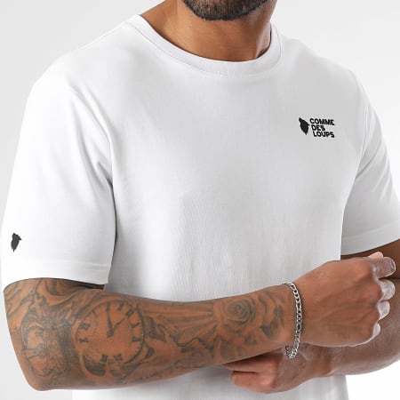 Comme Des Loups - Ensemble Tee Shirt Et Short Jogging Classico Blanc