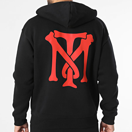 Scarface - Ensemble De Survêtement Big LogoBack Noir Rouge