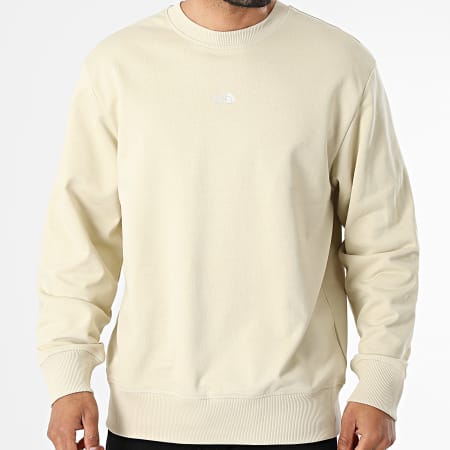 The North Face - Sweat Crewneck Relaxed Fit Essential A8GQC Beige