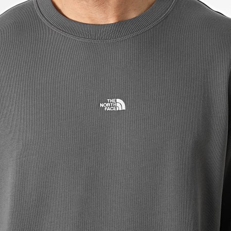 The North Face - Sweat Crewneck Relaxed Fit Essential A8GQC Gris Anthracite
