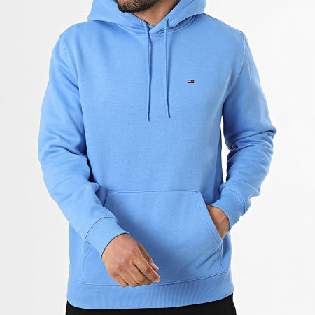 Tommy Jeans - Sweat Capuche Flag 0742 Bleu