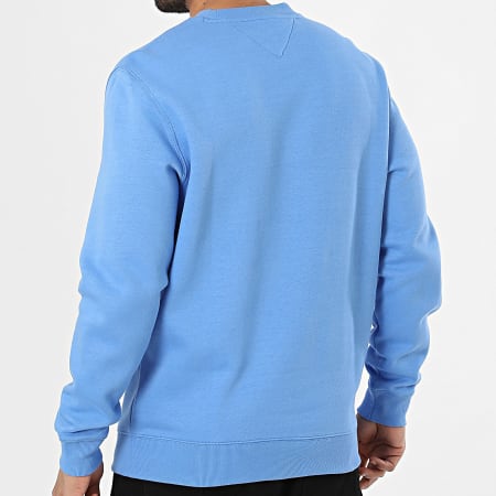 Tommy Jeans - Sweat Crewneck Flag 0741 Bleu