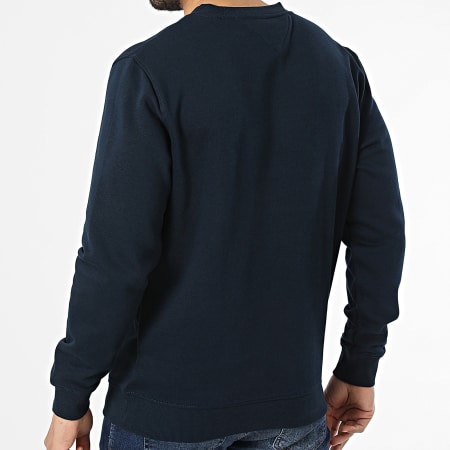 Tommy Jeans - Sweat Crewneck Linear 0249 Bleu Marine Foncé