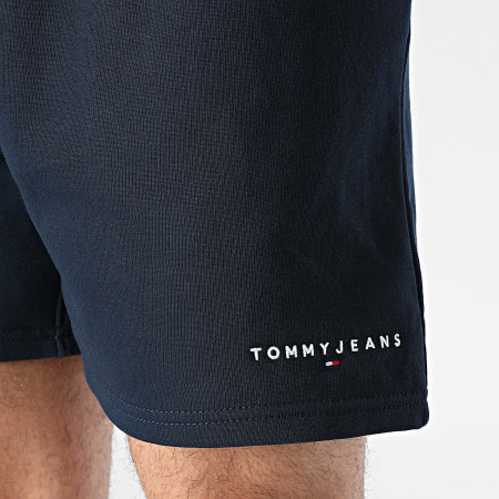 Tommy Jeans - Short Jogging Contrast Linear Beach 2697 Bleu Marine