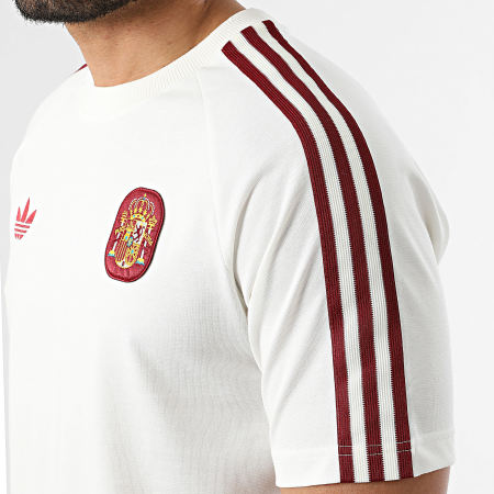 Adidas Originals - T-Shirts Spain JZ2256 Light Beige Bordeaux