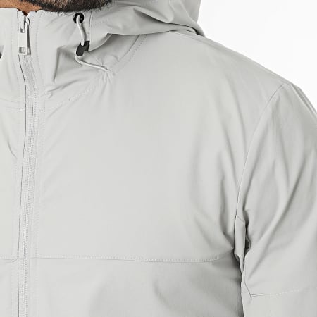 Classic Series - Conjunto Chaqueta Capucha con Cremallera y Pantalón Cargo 67A Gris Claro