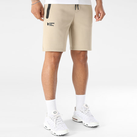Comme Des Loups - Pantalón Corto de chándal Everest Beige