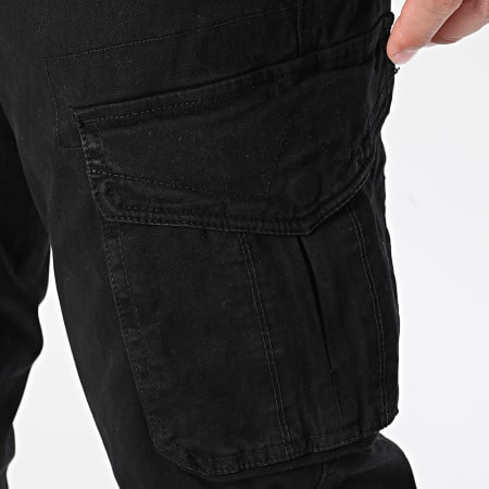 Fusional - Pack de 2 Pantalones Cargo Q05 Negro Camello