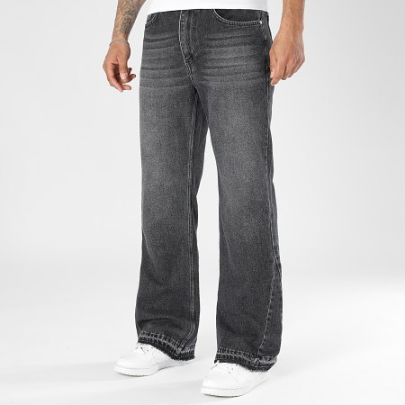 LBO - Lot De 2 Jeans Flare 3778 3776 Noir Denim Bleu Denim