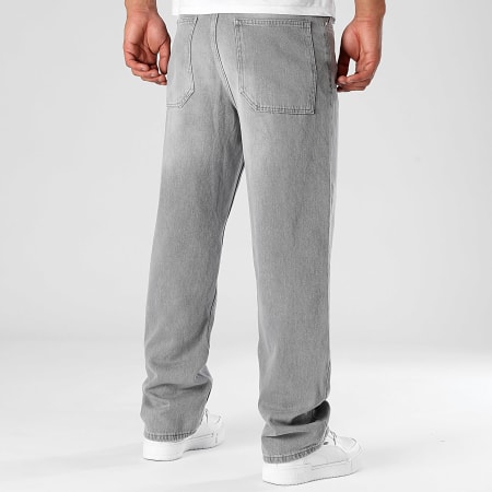 LBO - Pack de 2 Vaqueros Baggy Anchos 3883 3395 Azul Oscuro Denim Gris