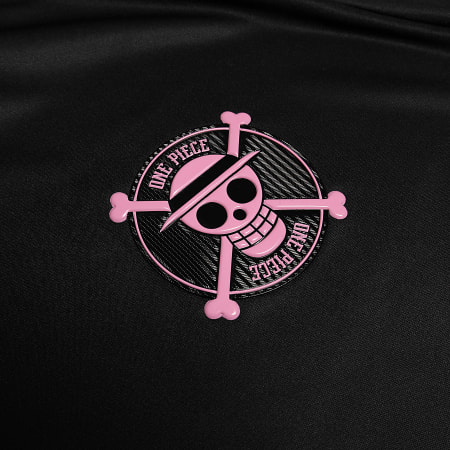 One Piece - Maillot Collector Jersey Logo Noir Rose