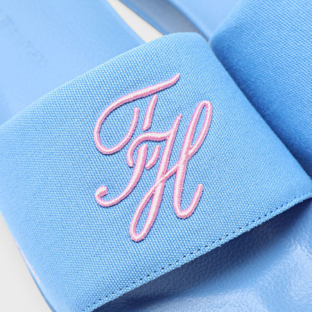 Tommy Hilfiger - Chanclas Embroidery Pool Slide 5858 Blue Spell