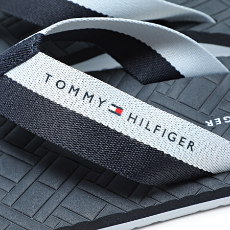 Tommy Hilfiger - Tongs Hilfiger Webbing Beach Sandal 5807 Desert Sky