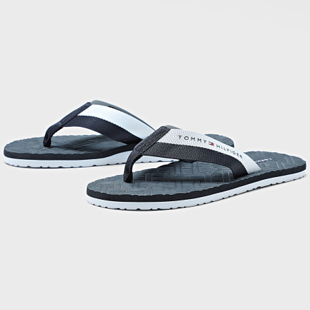 Tommy Hilfiger - Tongs Hilfiger Webbing Beach Sandal 5807 Desert Sky