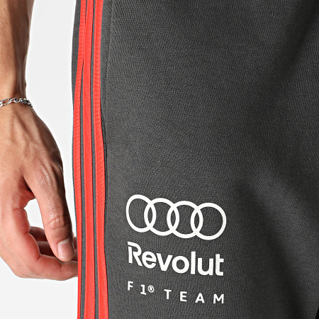 Adidas Sportswear - Pantalon Jogging A Bandes Audi Revolut F1 KE6783 Gris Anthracite
