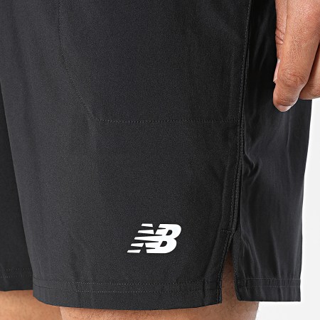 New Balance - Pantalón Corto de chándal MS51902 Negro