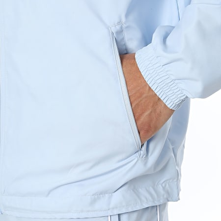 Adidas Originals - Veste Zippée Chest Stripes KE2164 Bleu Clair
