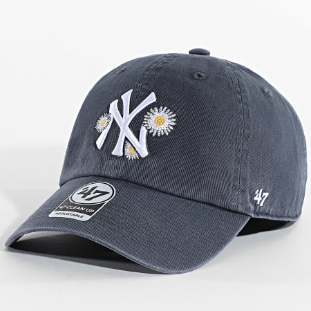 '47 Brand - Gorra Clean Up NY Yankees ICACL17GWS Azul Marino Oscuro Floral