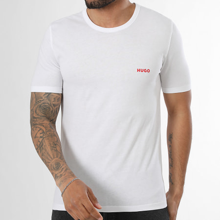 HUGO - Pack de 3 T-Shirts 50532811 Preto Branco Vermelho