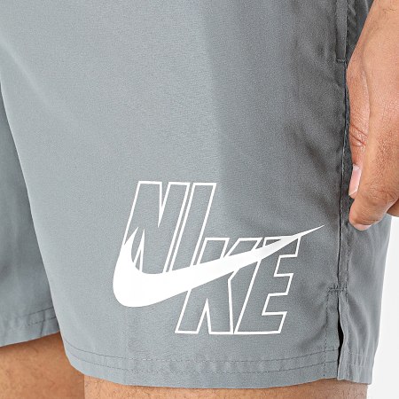 Nike - Pantalón Corto de Baño Nesse 574 Gris