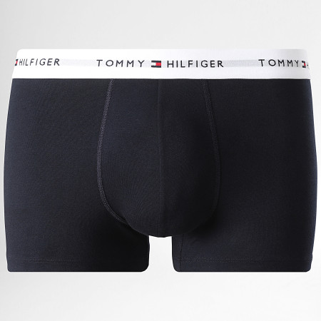 Tommy Hilfiger - Lot De 7 Boxers 3873 Noir Blanc Orange Bordeaux Bleu Marine