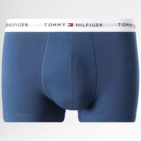 Tommy Hilfiger - Lot De 7 Boxers 3873 Noir Blanc Orange Bordeaux Bleu Marine