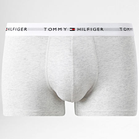 Tommy Hilfiger - Lot De 3 Boxers 3889 Gris Clair Chiné Bleu Clair Noir