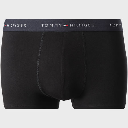 Tommy Hilfiger - Lot De 7 Boxers 3895 Noir Bleu Blanc Rouge Bordeaux