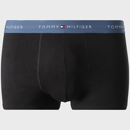 Tommy Hilfiger - Lot De 7 Boxers 3895 Noir Bleu Blanc Rouge Bordeaux