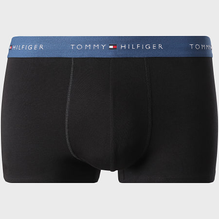 Tommy Hilfiger - Lot De 7 Boxers 3895 Noir Bleu Blanc Rouge Bordeaux