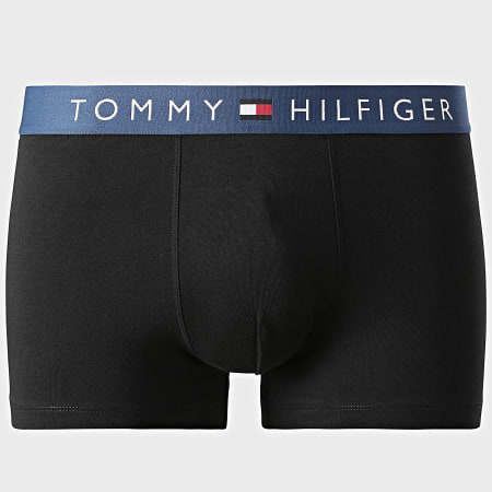 Tommy Hilfiger - Lot De 3 Boxers Stretch Cotton 3908 Noir Bordeaux Bleu Marine