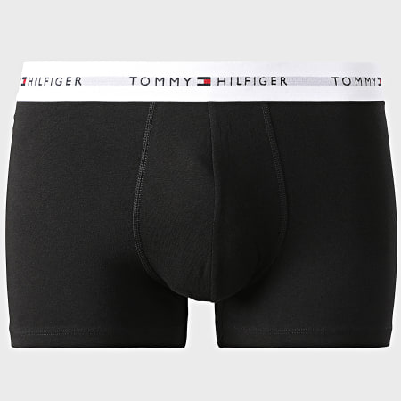 Tommy Hilfiger - Lot De 5 Boxers 3893 Noir Blanc Rouge Bordeaux