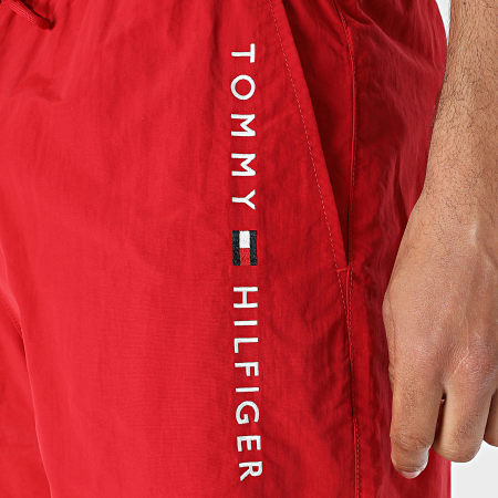 Tommy Hilfiger - Short De Bain Medium Drawstring 3748 Rouge