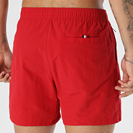 Tommy Hilfiger - Short De Bain Medium Drawstring 3748 Rouge