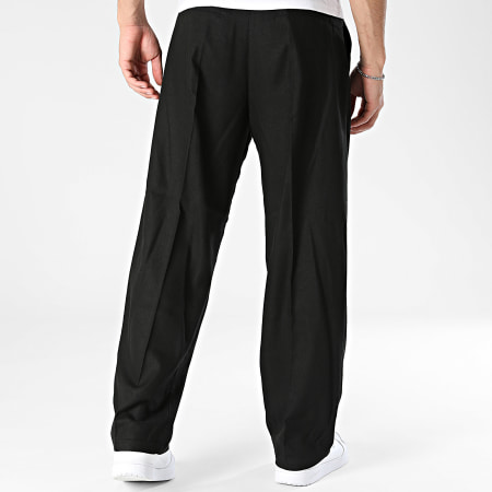 Uniplay - Pantalón chino efecto lino 601 Negro