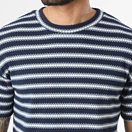 Uniplay - Tracksuit T-Shirts And Jogger Short Striped 210 212 Navy White
